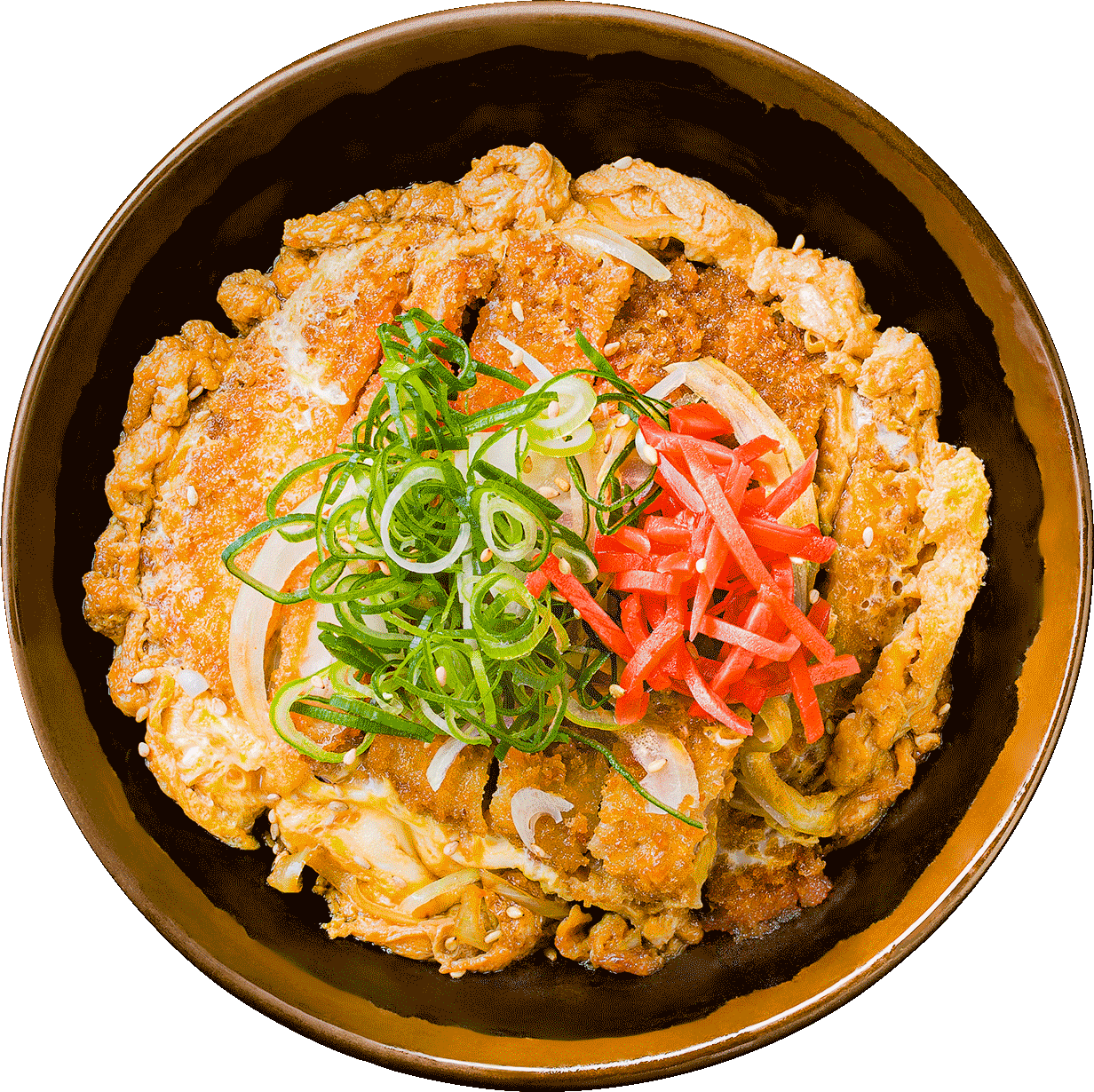 Katsu rice bowl from Tenkomori